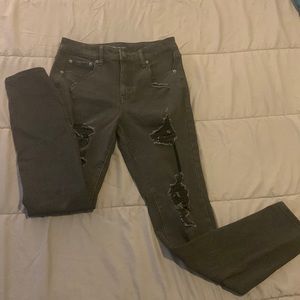Black jeans, size 8R.